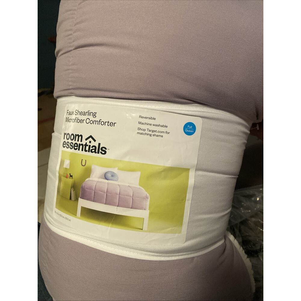 Comforter Microfiber Reversible FULL/QUEEN